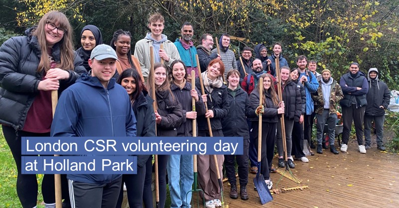 London - Holland Park CSR day